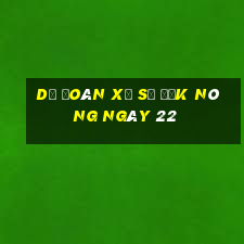 Dự Đoán Xổ Số Đắk Nông ngày 22