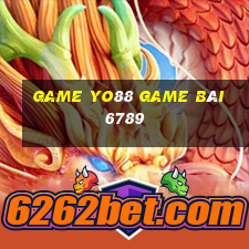 Game Yo88 Game Bài 6789