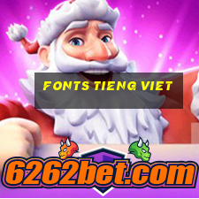 fonts tieng viet