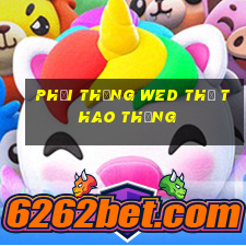 Phải thắng wed thể thao Thắng