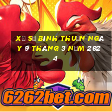 xổ số bình thuận ngày 9 tháng 3 năm 2024