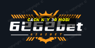 cách hủy 3g mobi