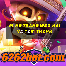 Mạng trang wed hai và tám thanh