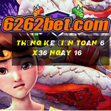 Thống kê Điện Toán 6x36 ngày 16