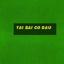 tai bai co dau