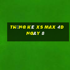 Thống kê XS Max 4D ngày 8