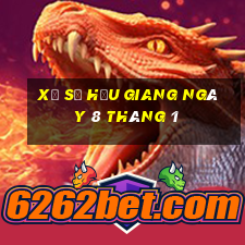 xổ số hậu giang ngày 8 tháng 1