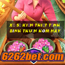 xổ số kiến thiết tỉnh bình thuận hôm nay