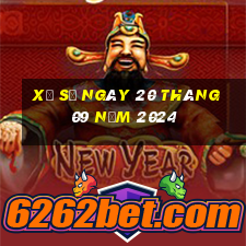 xổ số ngày 20 tháng 09 năm 2024