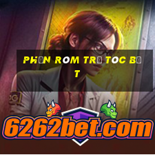 phấn rôm trị tóc bết