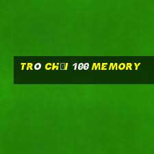 Trò chơi 100 Memory