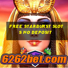 free starburst slots no deposit