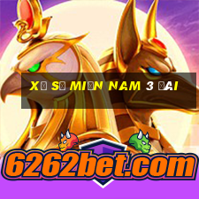 xổ số miền nam 3 đài