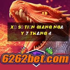 xổ số tiền giang ngày 7 tháng 4