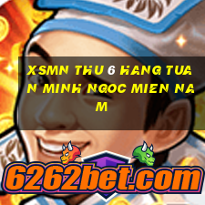 xsmn thu 6 hang tuan minh ngoc mien nam