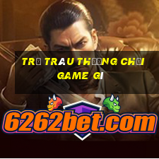 trẻ trâu thường chơi game gì