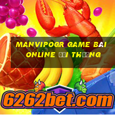 Manvipogr Game Bài Online Đổi Thưởng