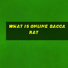 what is online baccarat