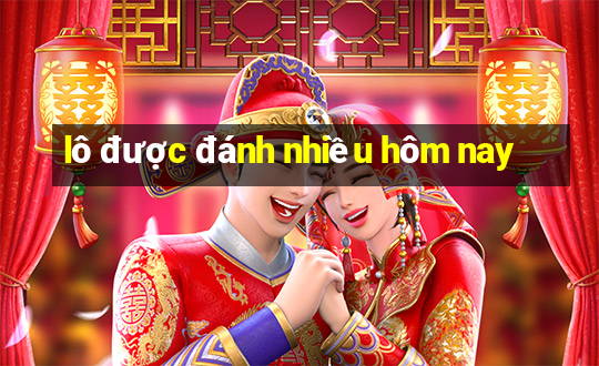 lô được đánh nhiều hôm nay