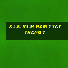 xổ số miền nam 1 tây tháng 7