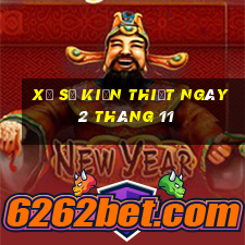 xổ số kiến thiết ngày 2 tháng 11