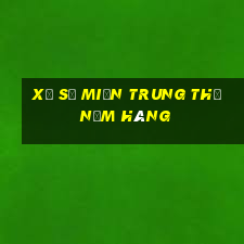 xổ số miền trung thứ năm hàng