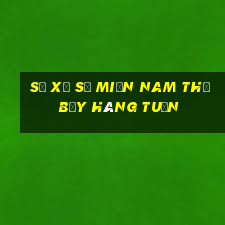 số xổ số miền nam thứ bảy hàng tuần