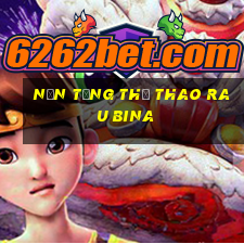 Nền tảng thể thao rau bina