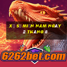 xổ số miền nam ngày 2 tháng 8