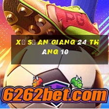 xổ số an giang 24 tháng 10