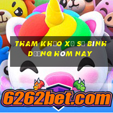 tham khảo xổ số bình dương hôm nay