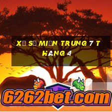 xổ số miền trung 7 tháng 4