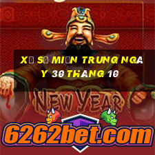 xổ số miền trung ngày 30 tháng 10