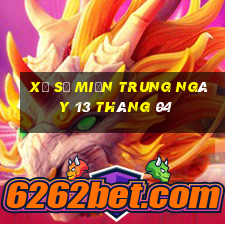 xổ số miền trung ngày 13 tháng 04