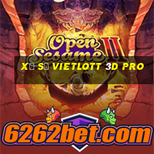 xổ số vietlott 3d pro