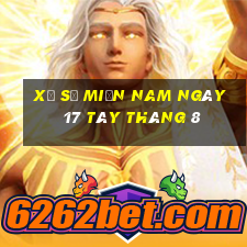 xổ số miền nam ngày 17 tây tháng 8