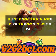 xổ số bình thuận ngày 28 tháng 9 năm 2024