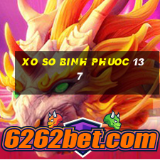 xo so binh phuoc 13 7