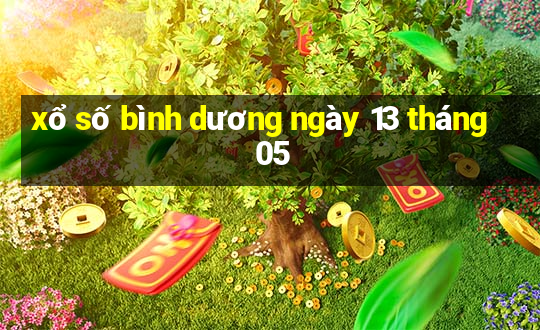 xổ số bình dương ngày 13 tháng 05