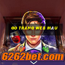 go Trang web màu