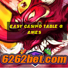 easy casino table games