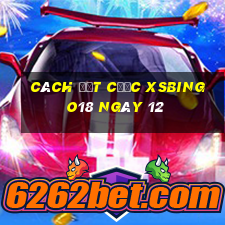 Cách đặt cược XSBINGO18 ngày 12