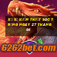 xổ số kiến thiết sóc trăng ngày 27 tháng 04