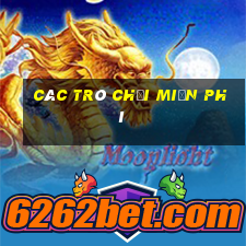 các trò chơi miễn phí