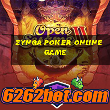 zynga poker online game