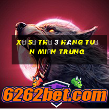 xổ số thứ 3 hàng tuần miền trung