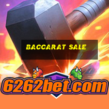 baccarat sale