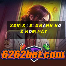 xem xổ số khánh hòa hôm nay