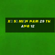 xổ số miền nam 29 tháng 12