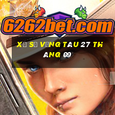 xổ số vũng tàu 27 tháng 09